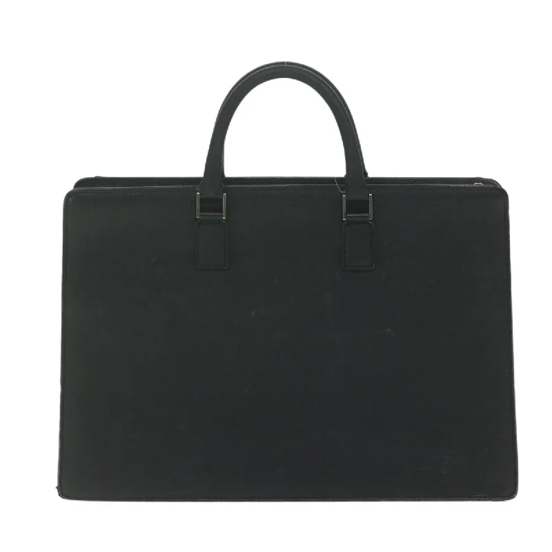 BURBERRY Briefcase Leather Black  ep2580