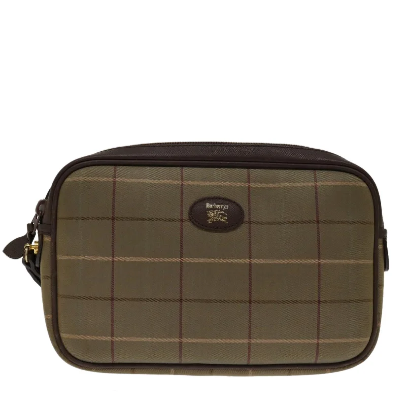 BURBERRY Nova Check Clutch Bag