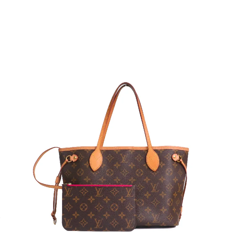 LOUIS VUITTON - Sac cabas Neverfull PM Louis Vuitton en toile monogrammée