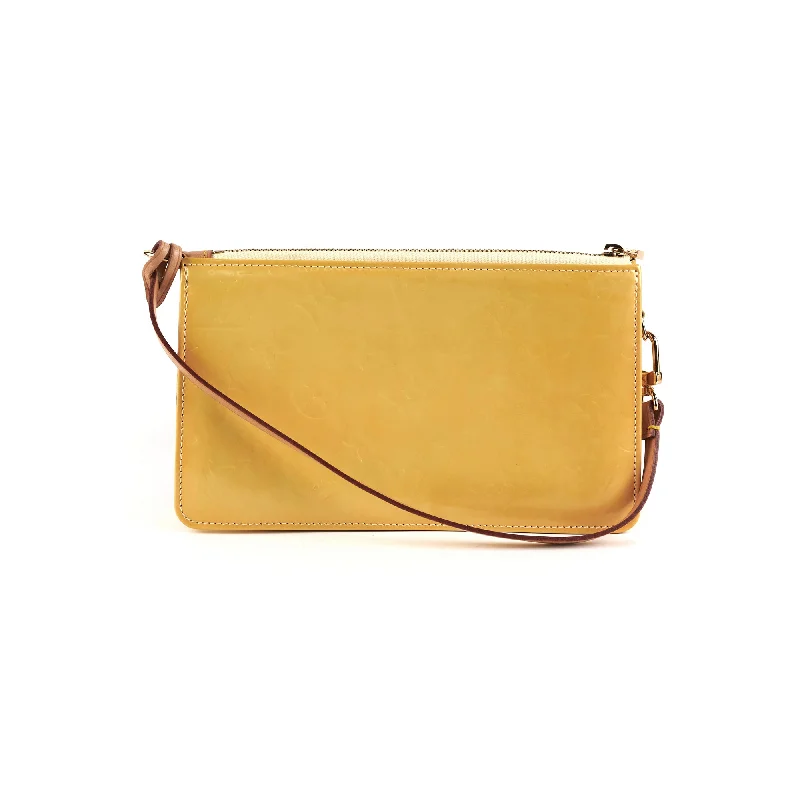 Louis Vuitton Vintage Yellow Vernis Pochette