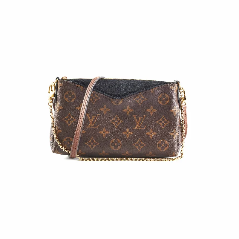 Louis Vuitton Pallas Monogram Black