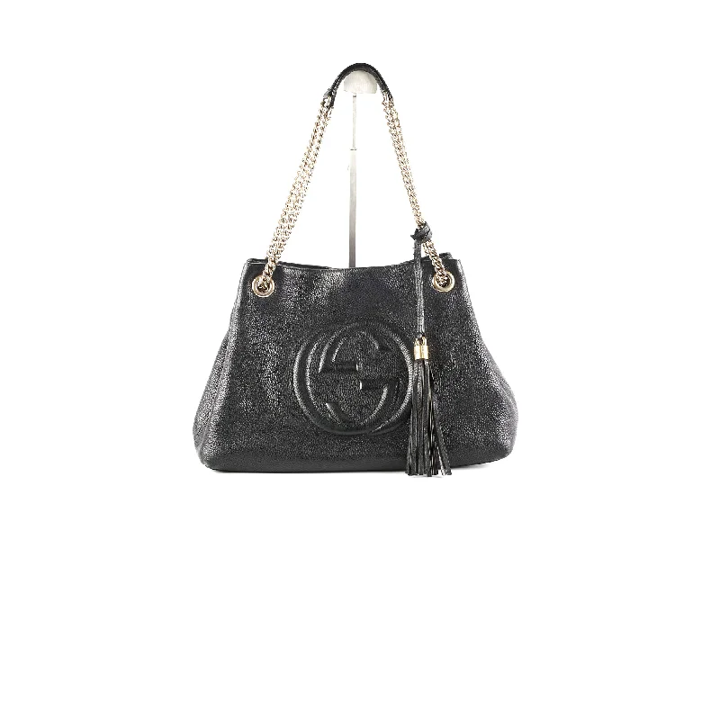 Gucci Soho Tote Bag Black