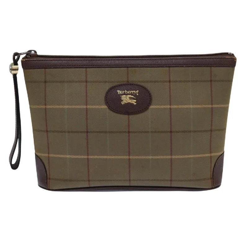 BURBERRY Nova Check Clutch Bag