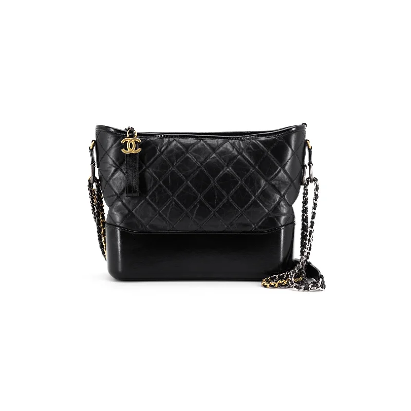 Chanel Gabrielle Hobo Medium Black