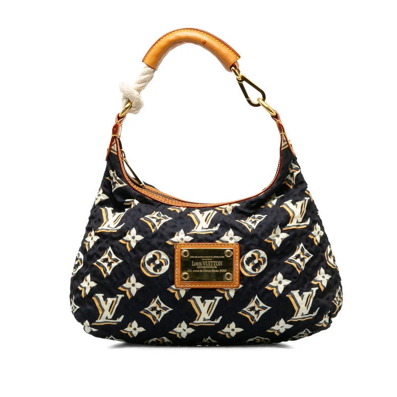 Louis Vuitton Louis Vuitton Monogram Cruise M40238 Nylon/Laser Marine Navey Ladies of Paris