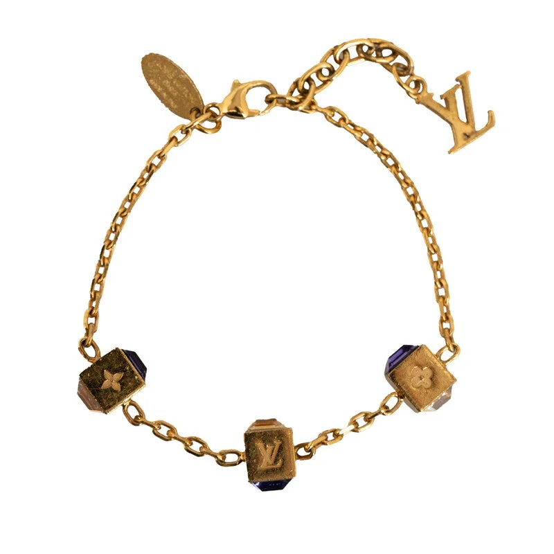 Louis Vuitton Louis Vuitton M66060 Gold Bracelet,