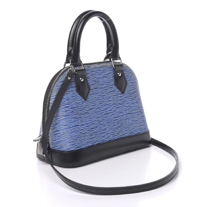 LOUIS VUITTON ALMA BB EPI LEATHER-DENIM LIGHT