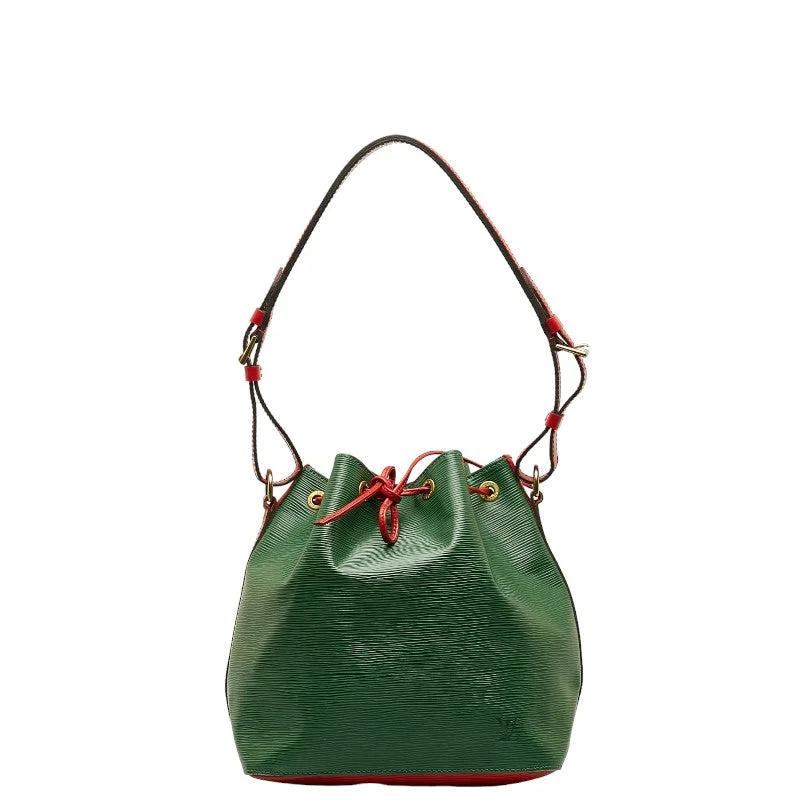 Louis Vuitton Louis Vuitton Epic M44147 Shoulder Bag Leather Borneo Green Castilian Red