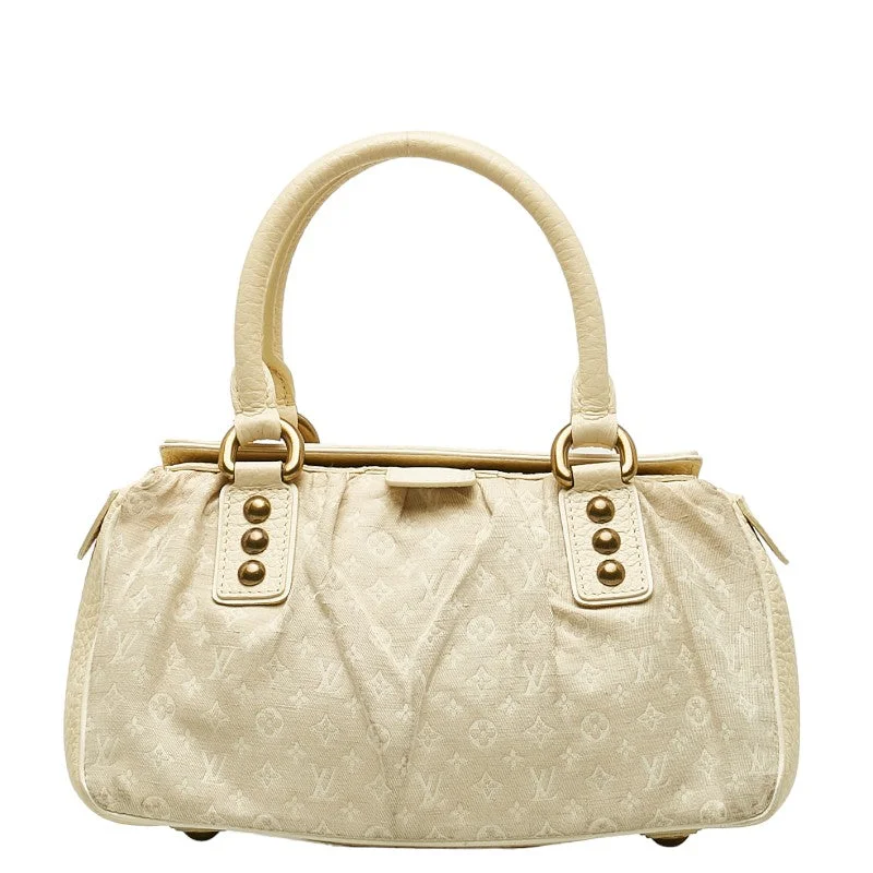 Louis Vuitton Monogram Mini M40061 Handbag Leather/Candy Dune Beige Ladies, Paris