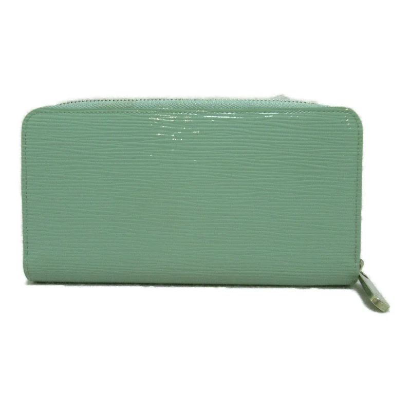 LOUIS VUITTON Zippy wallet Green Amand Epi-electric leather M60313