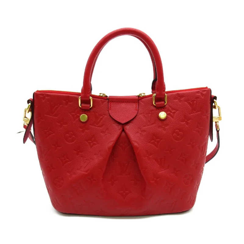 LOUIS VUITTON Mazarine PM Cerise Shoulder Bag Red Cerise Monogram empreinte Calfskin [cowhide] M50638