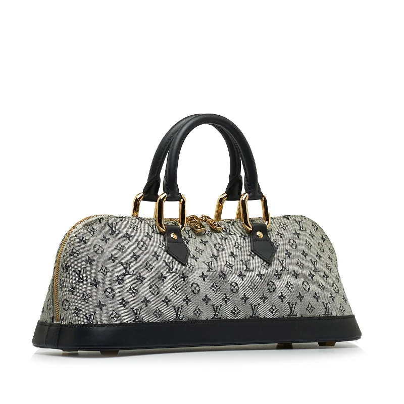 LOUIS VUITTON Monogram Mini Lin Alma Horizontal HandBag