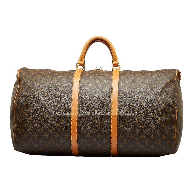 Louis Vuitton Monogram M41412 Boston Bag PVC/Leather Brown