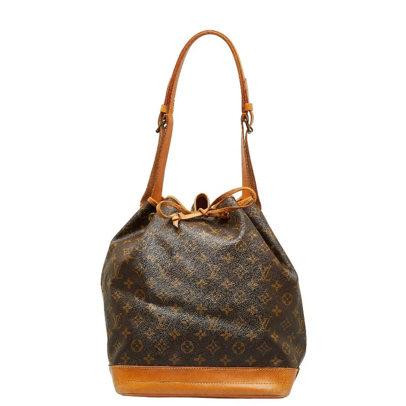 Louis Vuitton Monogram Noe Shoulder Bag M42224 Brown