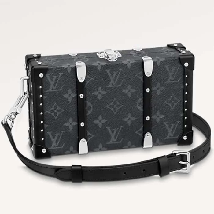 Louis Vuitton LV Unisex Neo Wallet Trunk Black Monogram Eclipse Coated Canvas