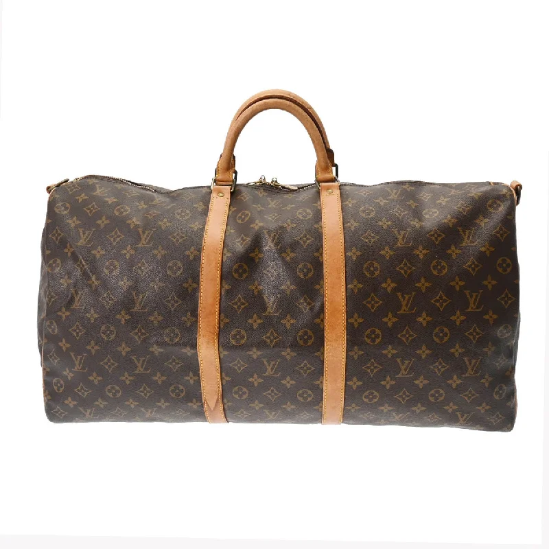 Louis Vuitton Monogram Keepall Bandouliere 60 Brown