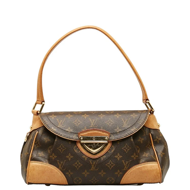 Louis Vuitton Monogram M40121 Handbag PVC/Leather Brown