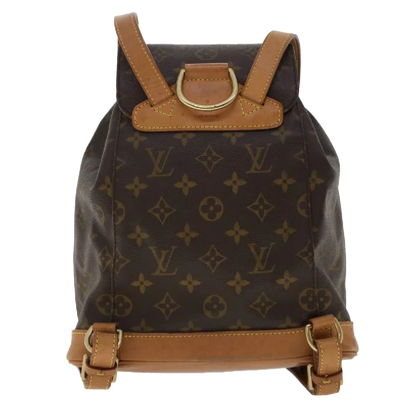 LOUIS VUITTON Monogram Montsouris MM Backpack M51136 LV Auth 47586