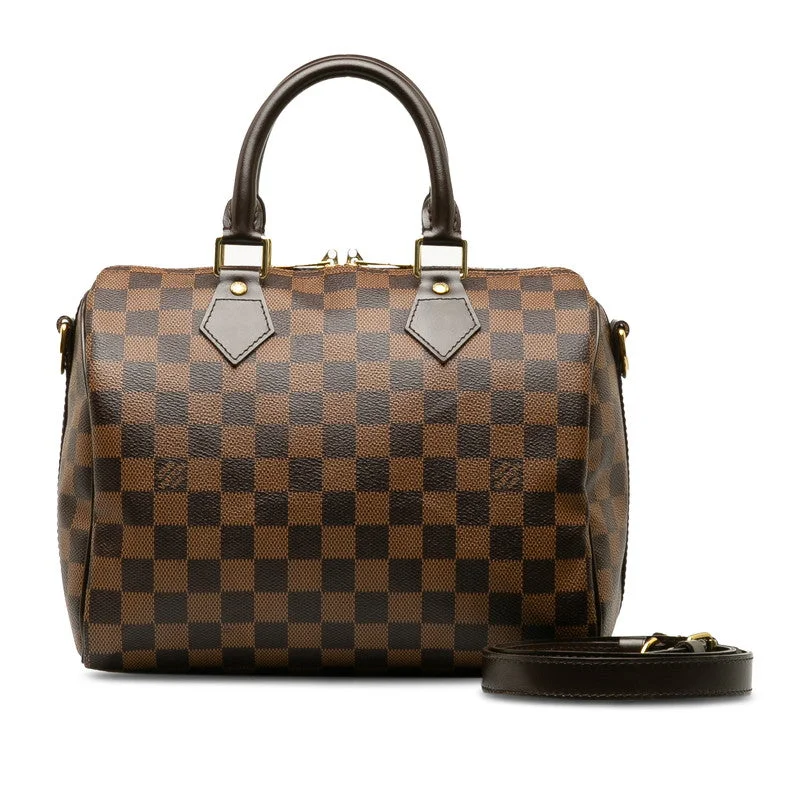 Louis Vuitton Louis Vuitton Damière N41368 Boston Bag PVC/Leather Brown