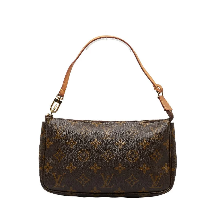 Louis Vuitton Monogram Pochette Accessoires Pouch Handbag M51980