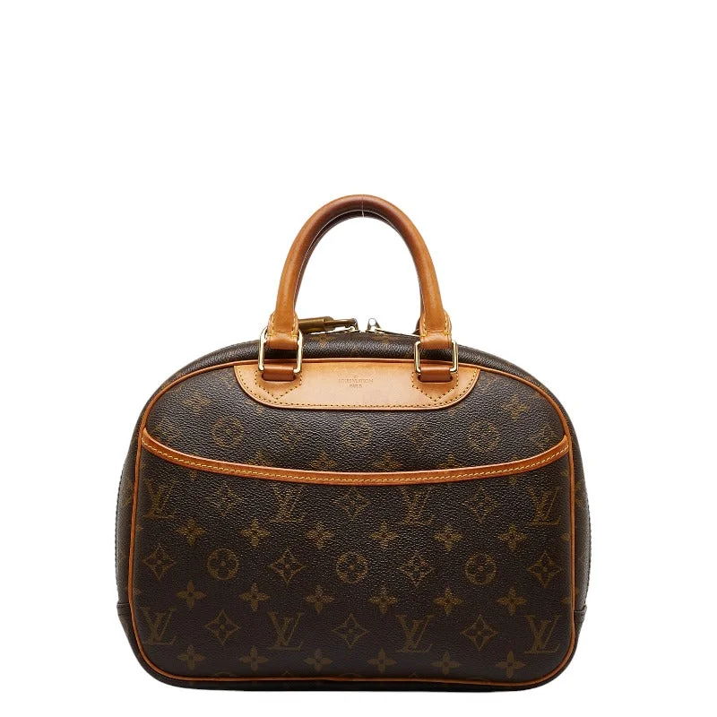 Louis Vuitton Deauville M42228 Brown PVC Leather