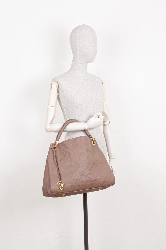 LOUIS VUITTON Artsy Bag MNG Empreinte Taupe