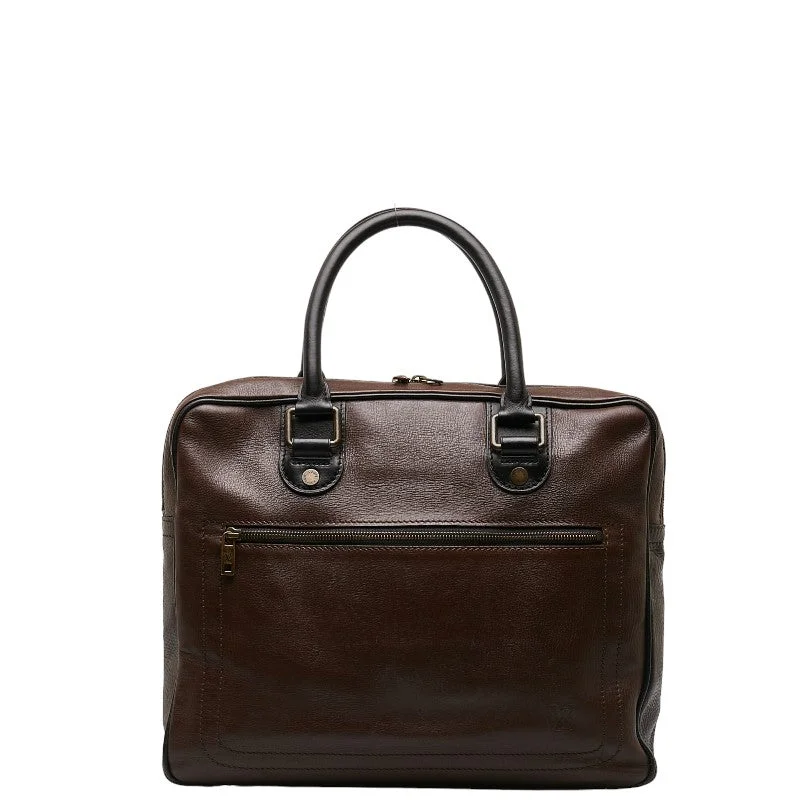 Louis Vuitton Business Bag M92532 Cafe Brown Leather Men's