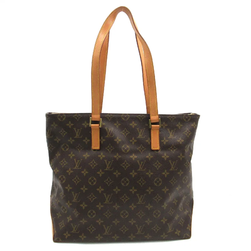 LOUIS VUITTON Cabas Mezzo Brown Monogram PVC coated canvas M51151