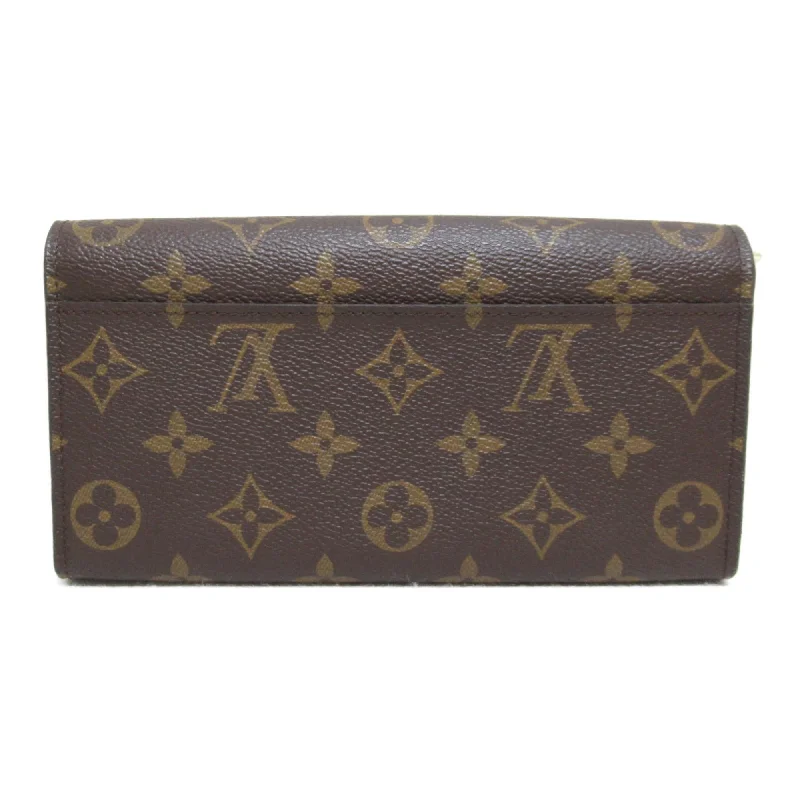 LOUIS VUITTON Portefeiulle Sarah Bifold Long Wallet Brown Monogram PVC coated canvas M60531