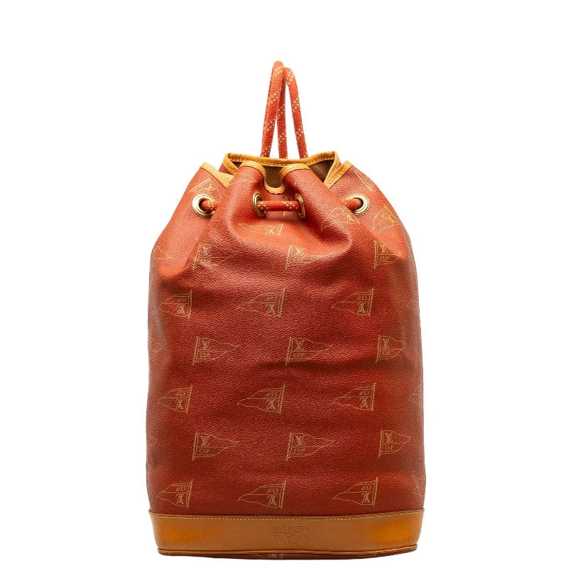 LOUIS VUITTON Louis Vuitton Whitman Cup M80026 Shoulder Bag PVC/Laser Abogany Orange [Middle] Ladies  []