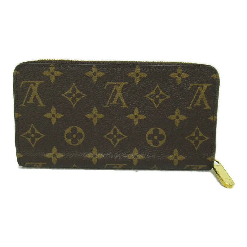 LOUIS VUITTON Zippy wallet Brown Monogram PVC coated canvas M42616