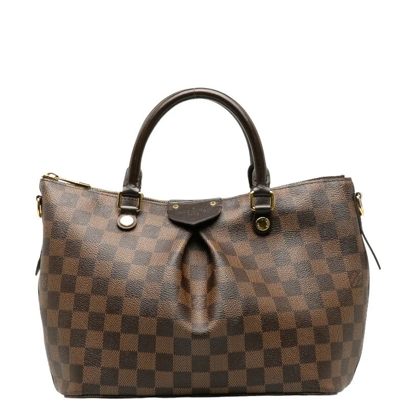 Louis Vuitton Damier Sienna MM Tote Handbag N41545 Brown Women's