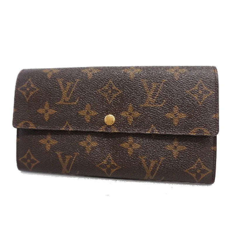 Louis Vuitton Long Wallet Monogram Portomone Credit M61725