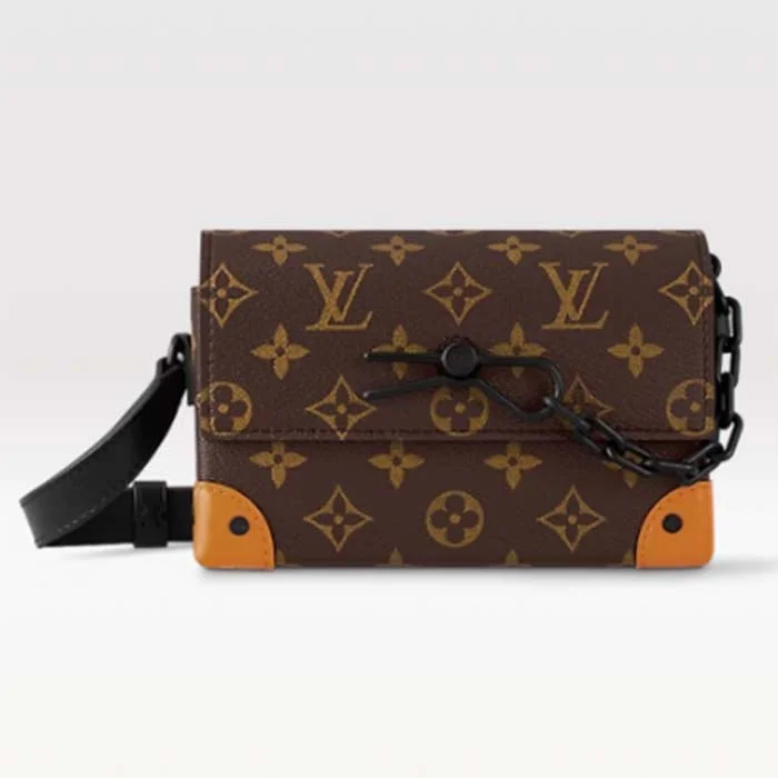 Louis Vuitton Unisex LVxYK Steamer Wearable Wallet Radiant Sun Monogram Macassar Coated Canvas