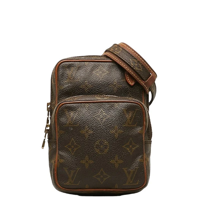 Louis Vuitton Monogram M45238 Shoulder Bag PVC/Leather Brown