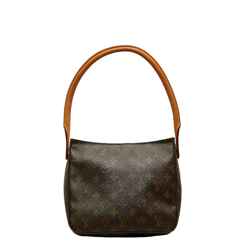 Louis Vuitton Monogram Looping MM Shoulder Bag Handbag M51146