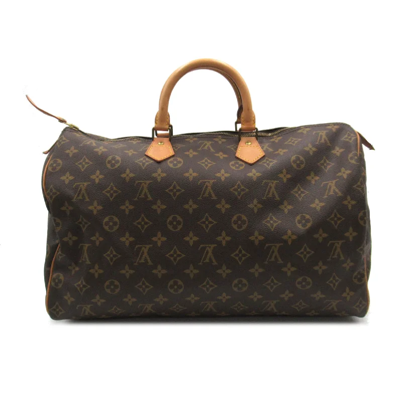 LOUIS VUITTON Speedy 40 Brown Monogram PVC coated canvas M41522