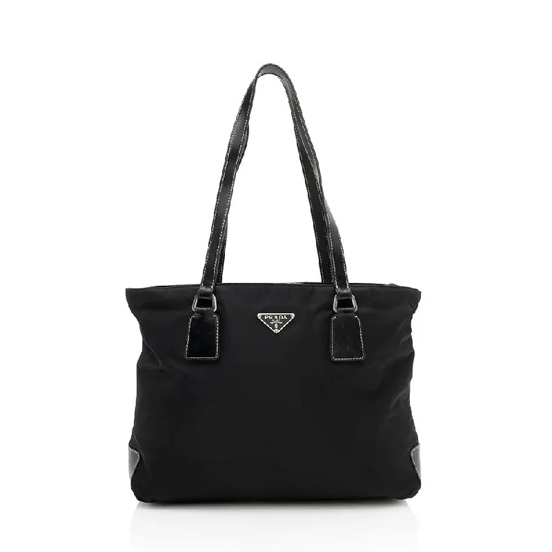 Prada Tessuto Zip Tote - FINAL SALE (SHF-12390)