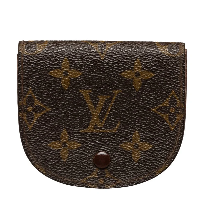 Louis Vuitton Monogram M61970 Coin Case PVC/Leather Brown