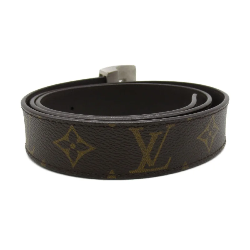 LOUIS VUITTON Ceinture 33.5" Brown Monogram PVC coated canvas M6887V