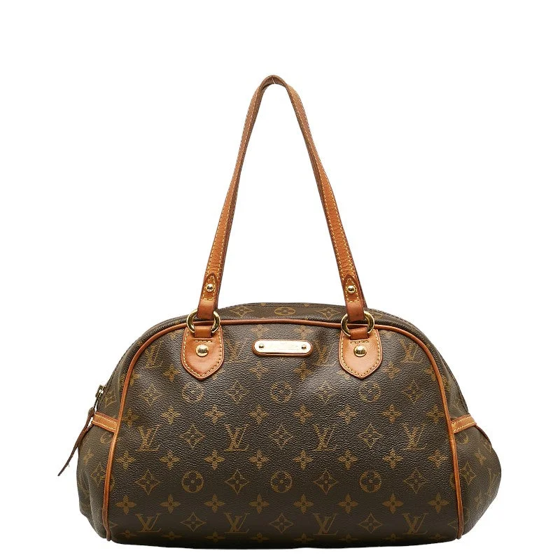 Louis Vuitton Monogram M95565 Handbag PVC/Leather Brown