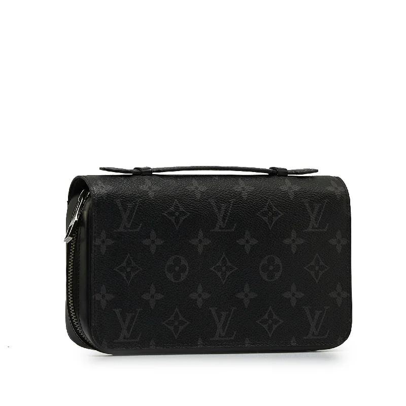 LOUIS VUITTON Monogram Eclipse Zippy XL Wallet Long Wallets