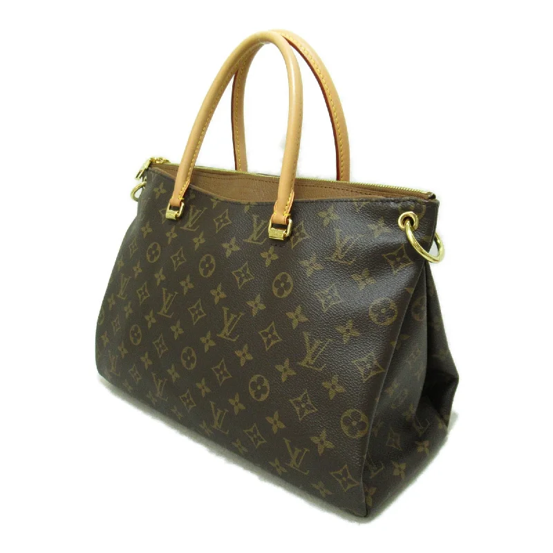 LOUIS VUITTON Pallas Tote Bag Brown Havane Monogram PVC coated canvas M40907