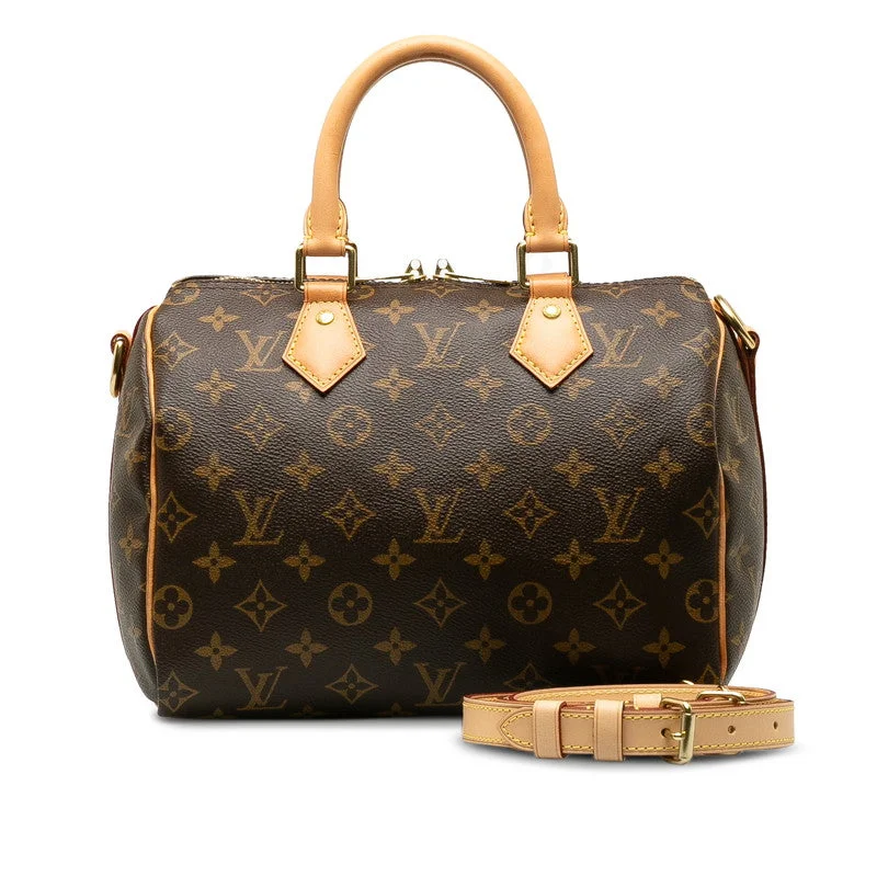 Louis Vuitton Monogram M41113 Handbag PVC/Leather Brown