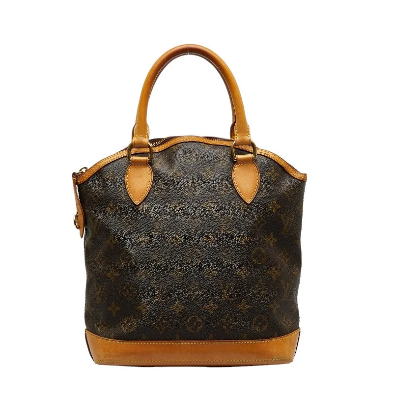 Louis Vuitton Monogram Rockit Handbag Tote Bag M40102 Brown