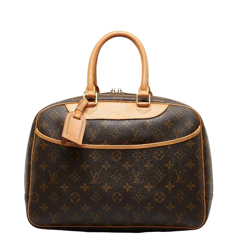 Louis Vuitton Monogram M47270 Handbag Leather Brown