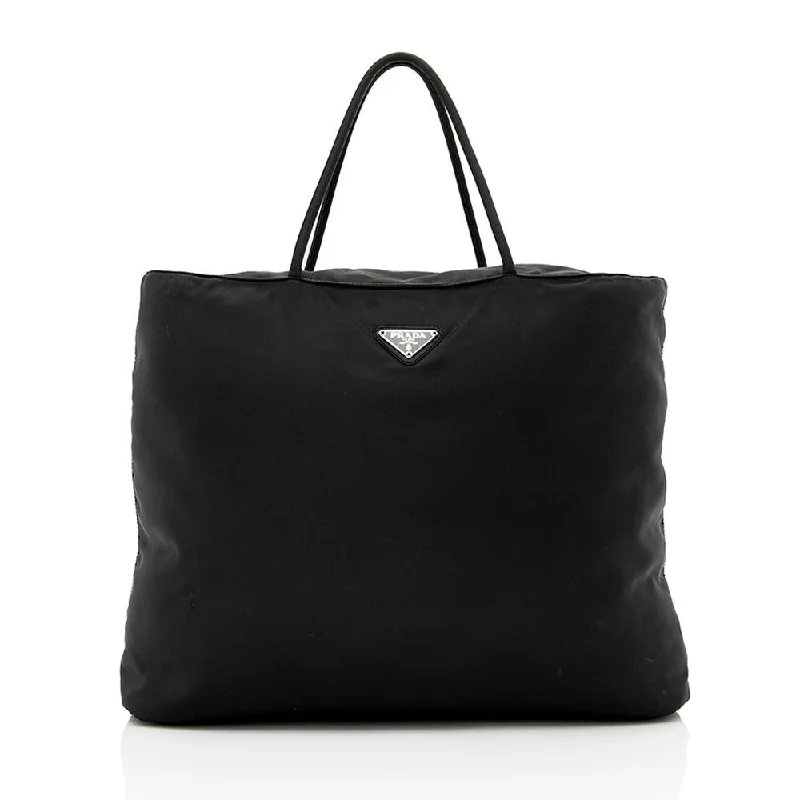 Prada Vintage Tessuto City Tote (SHF-14274)