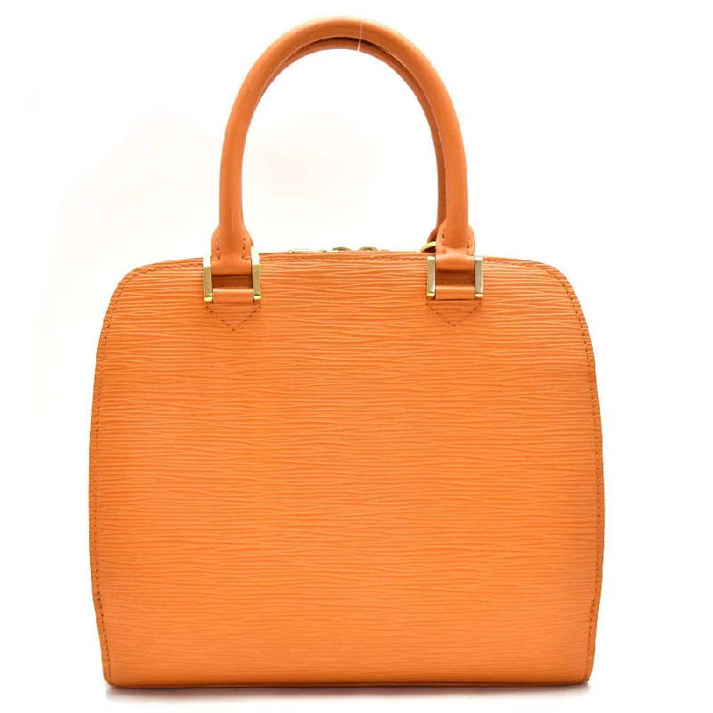 Louis Vuitton Orange Epi Pont Neuf Handbag M5205H