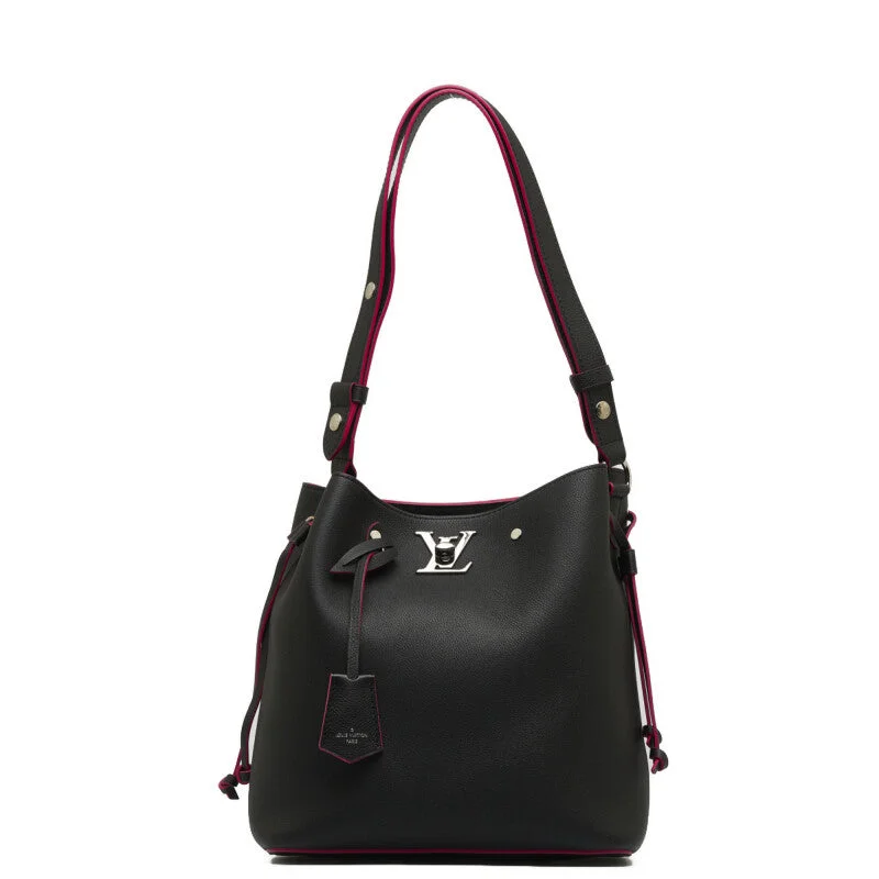 Louis Vuitton Rock Me Bucket Diagonal Shoulder Bag M54677 Noir