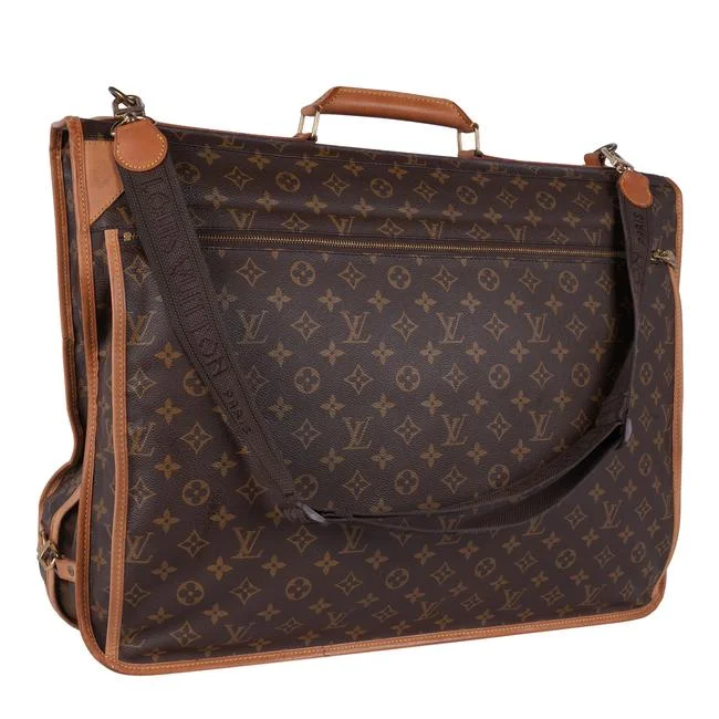 LOUIS VUITTON Garment Cover Portable Hanger Travel Bag